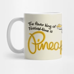 Vintage Pineapple Advertisment Mug